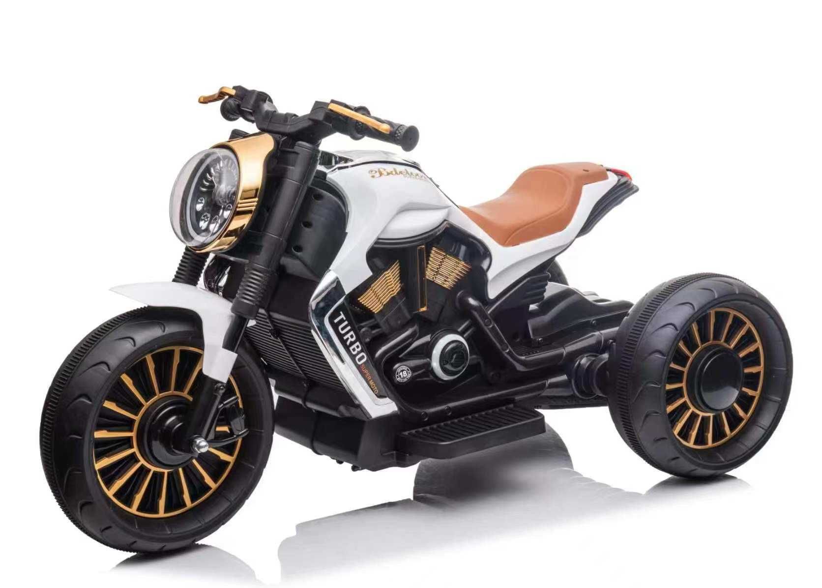 Motocicleta electricacu 3 roti Kinderauto BJDL1188 2x 35W 12V BT White