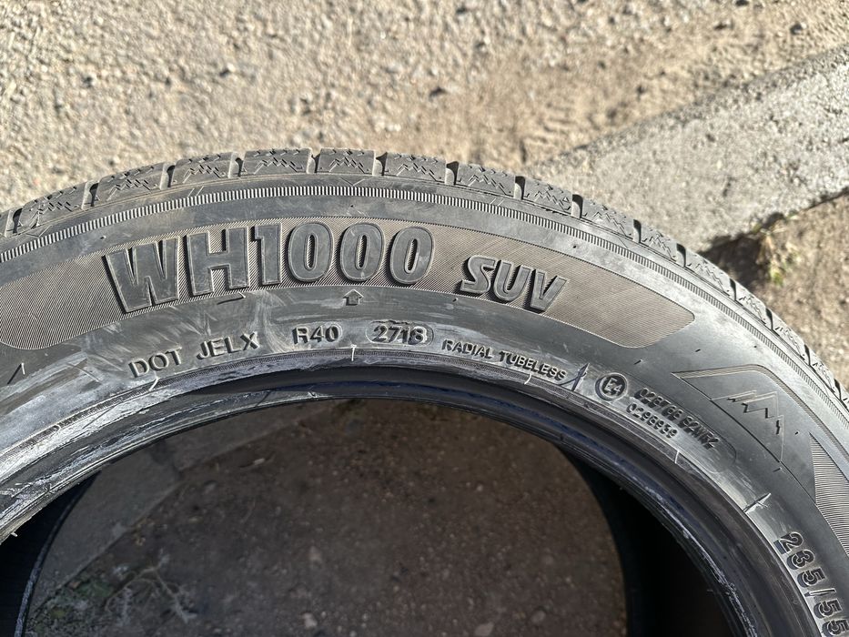 Зимние шины 235/55/18 б/у