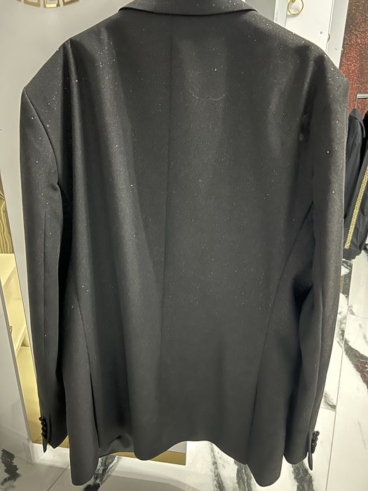 Sacou superb negru cu sclipici