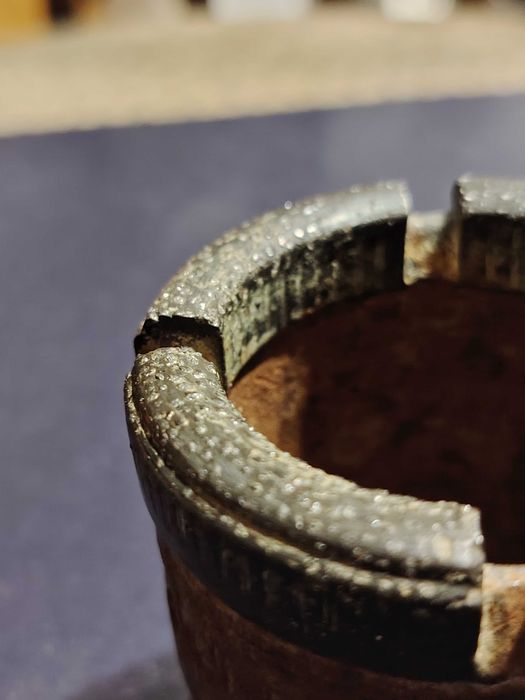 Коронка алмазная, буровая д. 59 б/у