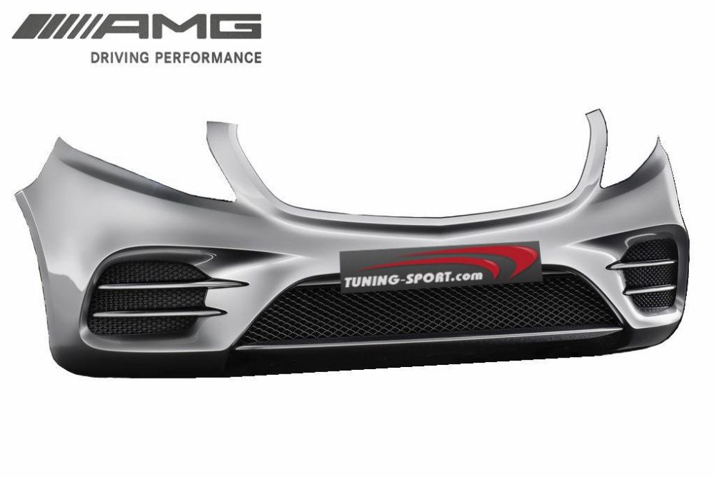 Броня предна и задна за Mercedes V-class W447 AMG Edition