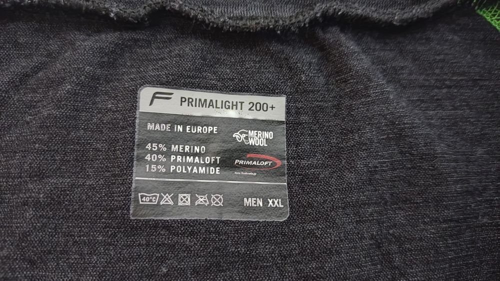 Bluza F-Lite PrimaLight 200 meriono wool men bărbat XL tura expediție