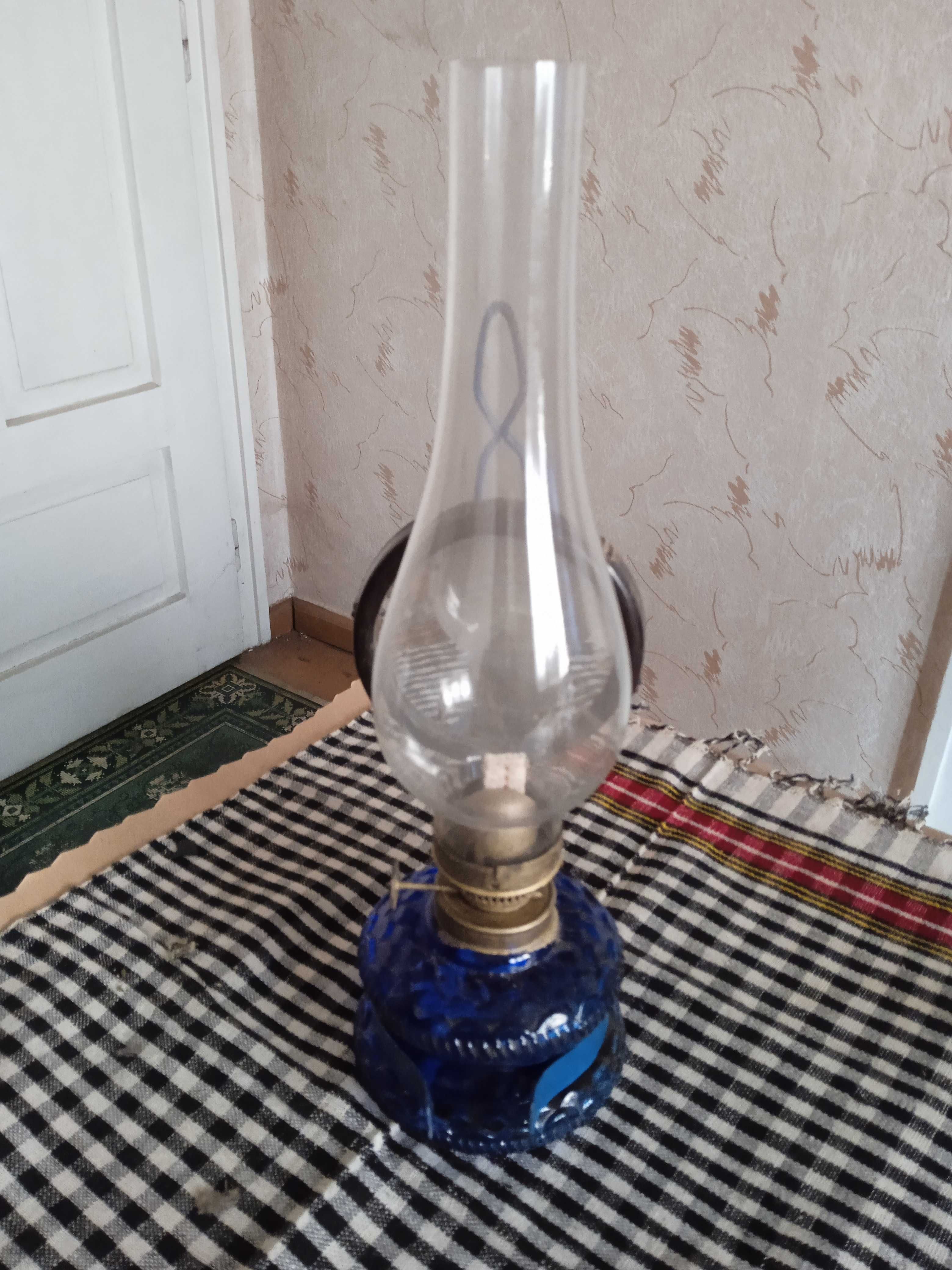 Стари български газениа лампи - 2 броя