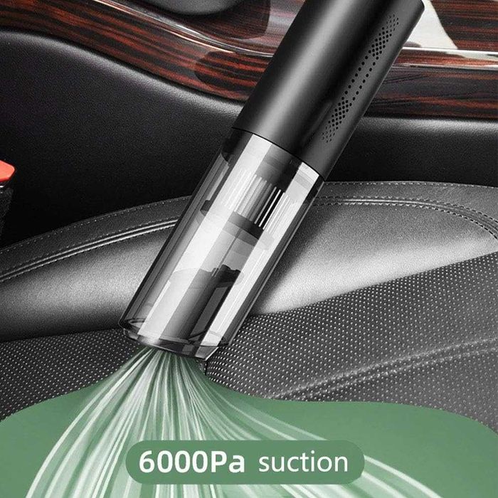 Aspirator de mana fara fir reincarcabil USB filtru lavabil 120W