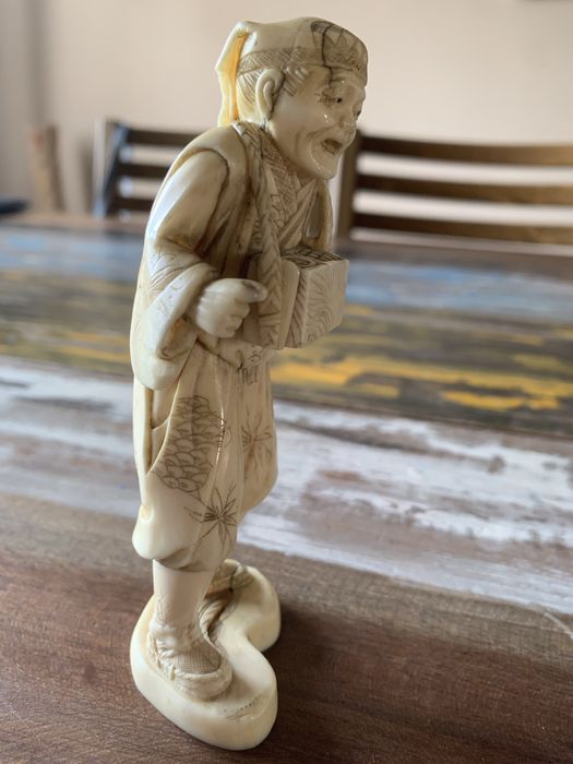 Окимоно Okimono японска фигура Мейджи период 19-ти век