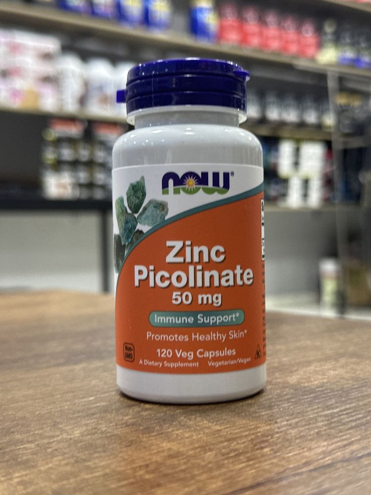 Now Zinc Picolinate 50 mg 120 capsules
