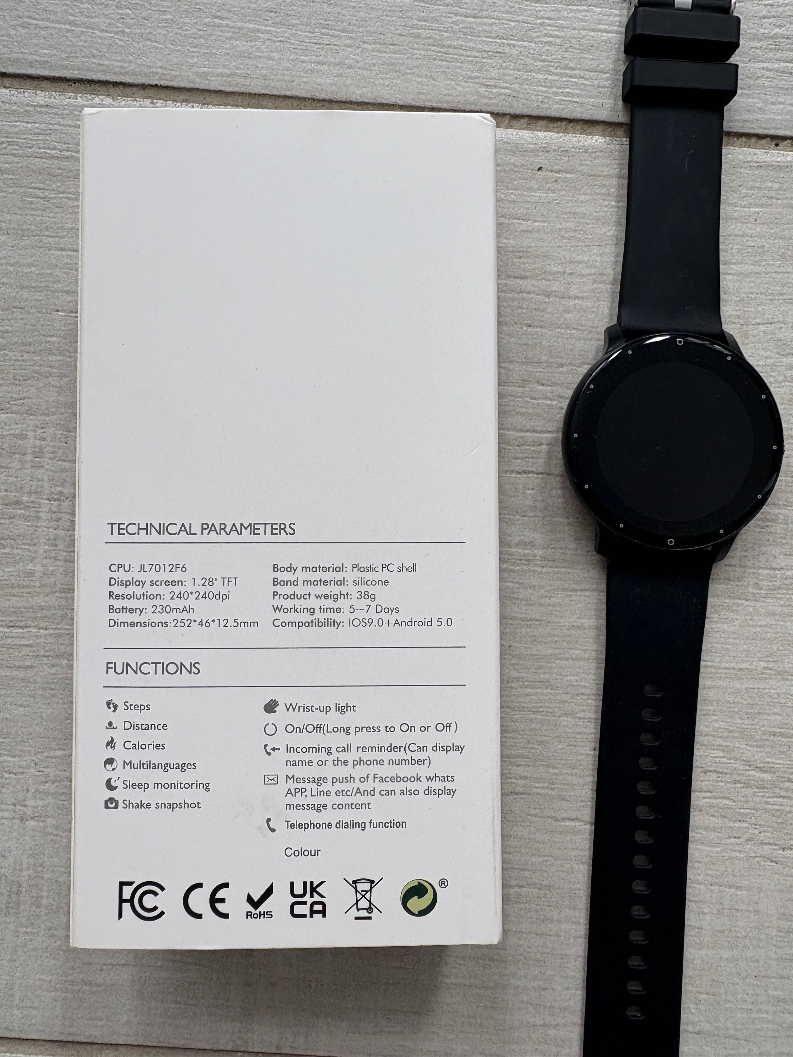 Ceas smartwatch si bratara fitness, GO4FIT®