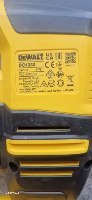 Dewalt rotopercutor, pistol de cuie