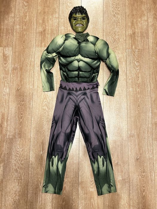 Новогодний костюм Халка на мальчика 9 лет