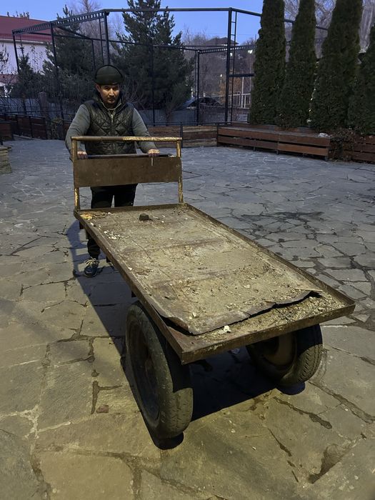 Тачка однаосная трехколесная