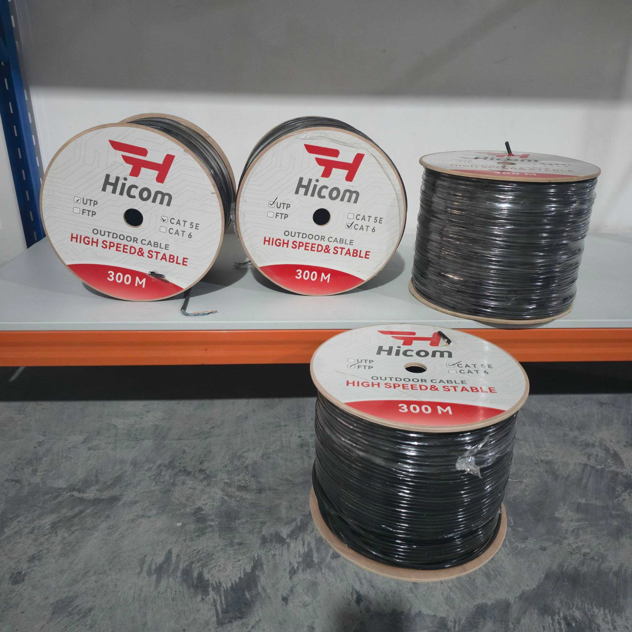 Hicom LAN Cable — UTP / FTP, категории Cat 5E и Cat 6