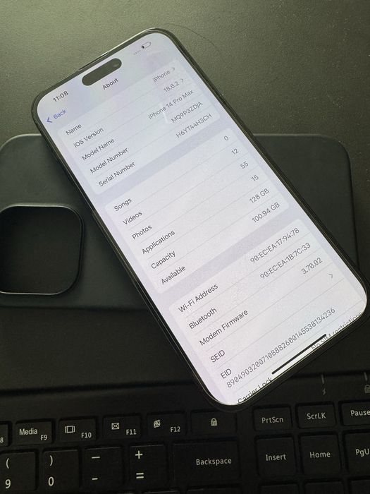 Iphone 14 Pro Max 128GB 93% BatteryHealth