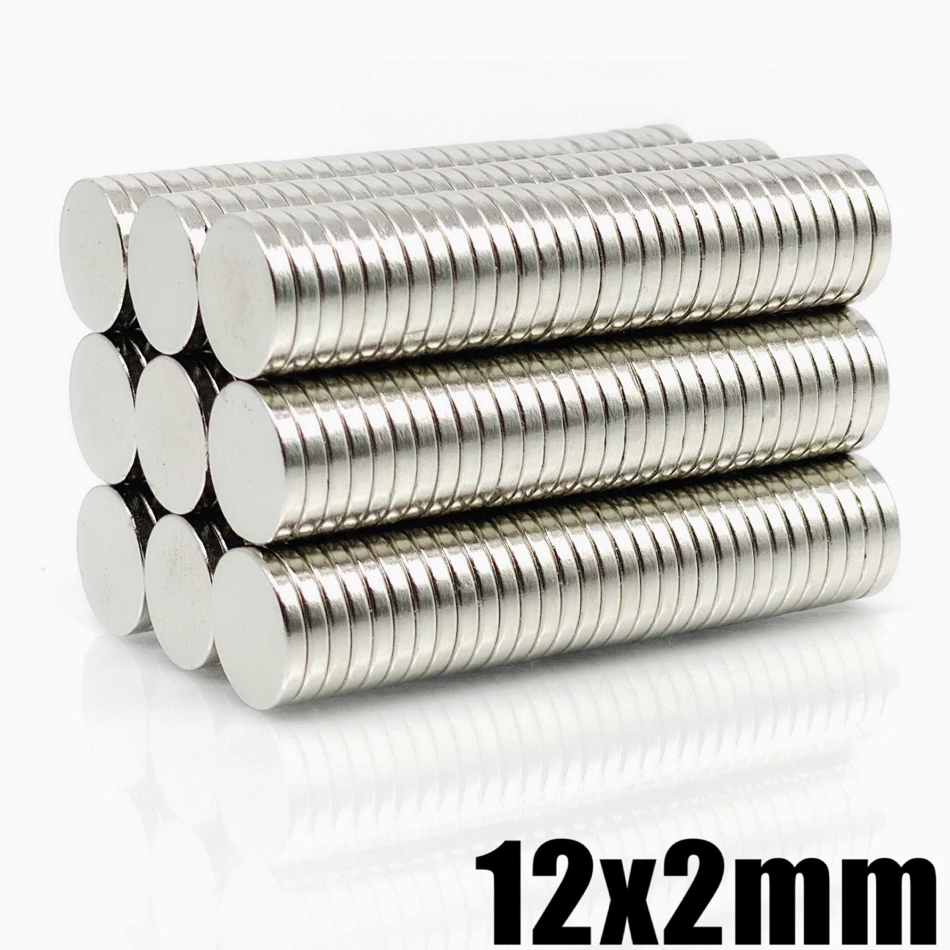 12x2mm неодимов МАГНИТ N52, Neodymium magnet NdFeB magnit