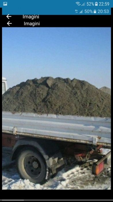 Vand nisip balastru piatra sort