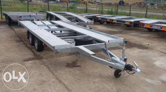 Inchiriez inchiriere remorca platforma trailer 4m 5m si 8m chirie
