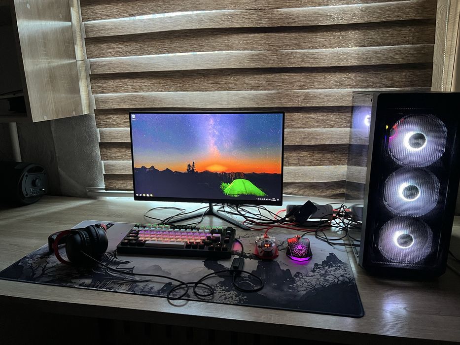 Игровой компьютер полный комплект (СРОЧНО)