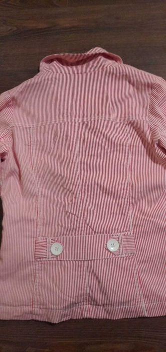 Вталено дамско интересно розово сако. Размер "М".