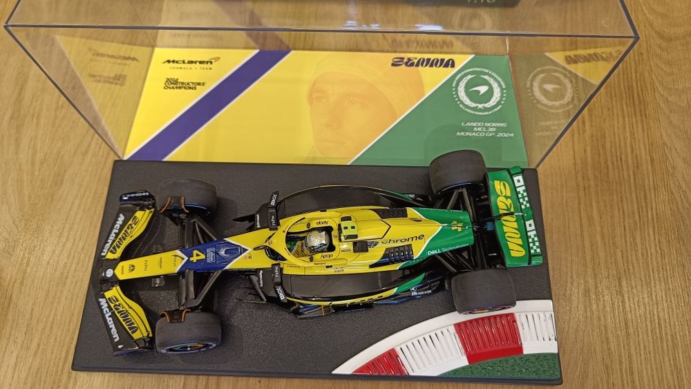 Masinuta.Macheta Formula 1 McLaren Mcl38 Lando Norris