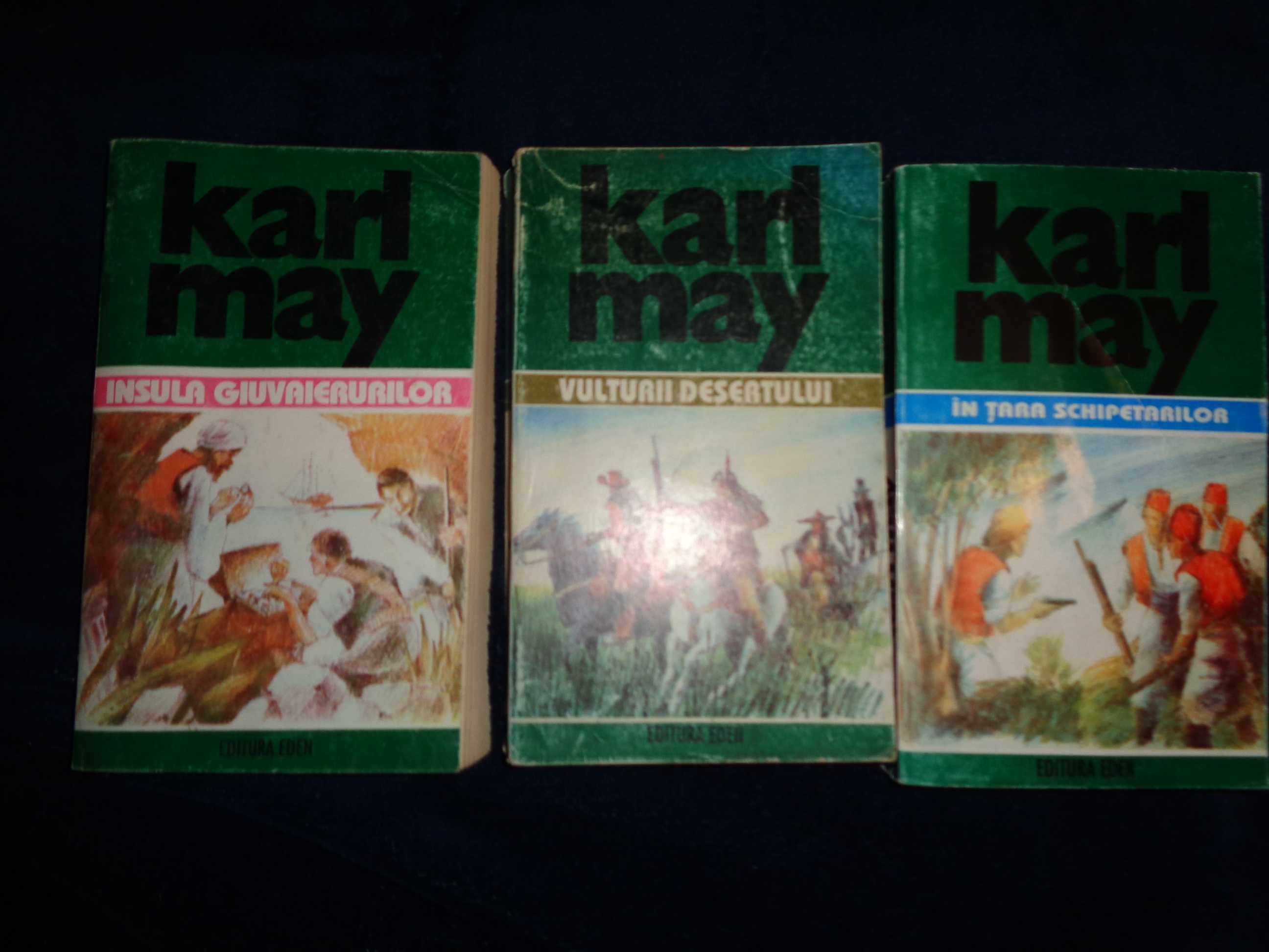 Karl May - Opere 15 volume - a se vedea descriere ,poze