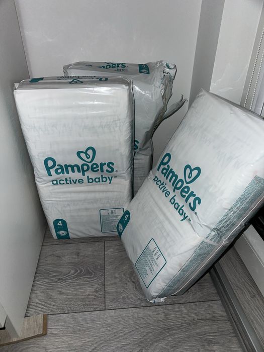 Pampers active baby 4 179бр