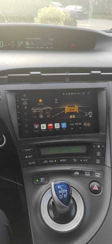 Navigatie Android Toyota Prius Waze YouTube GPS Carplay BT