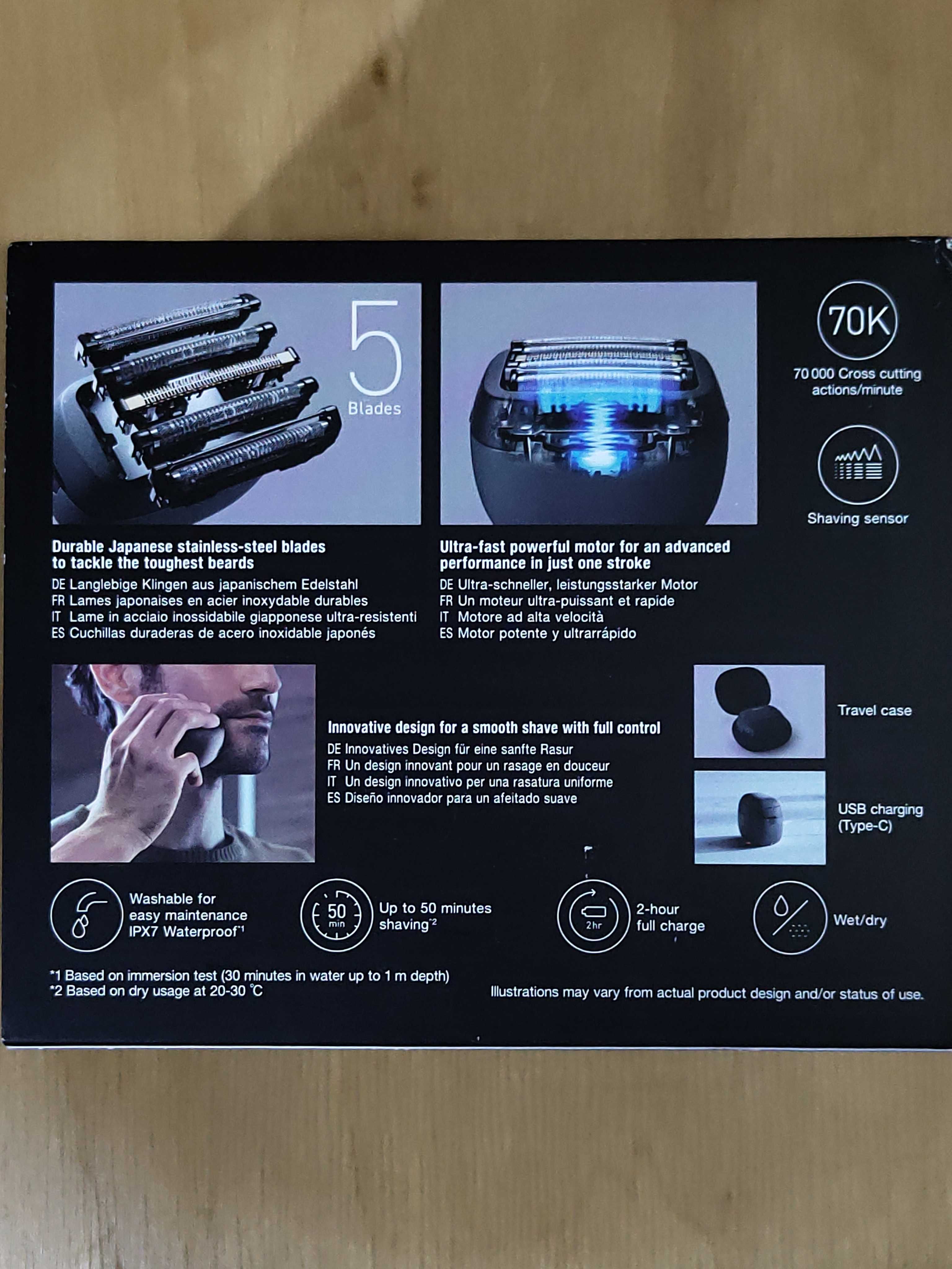 Aparat de ras compact Panasonic Series 900s Sigilat pest Philips Braun