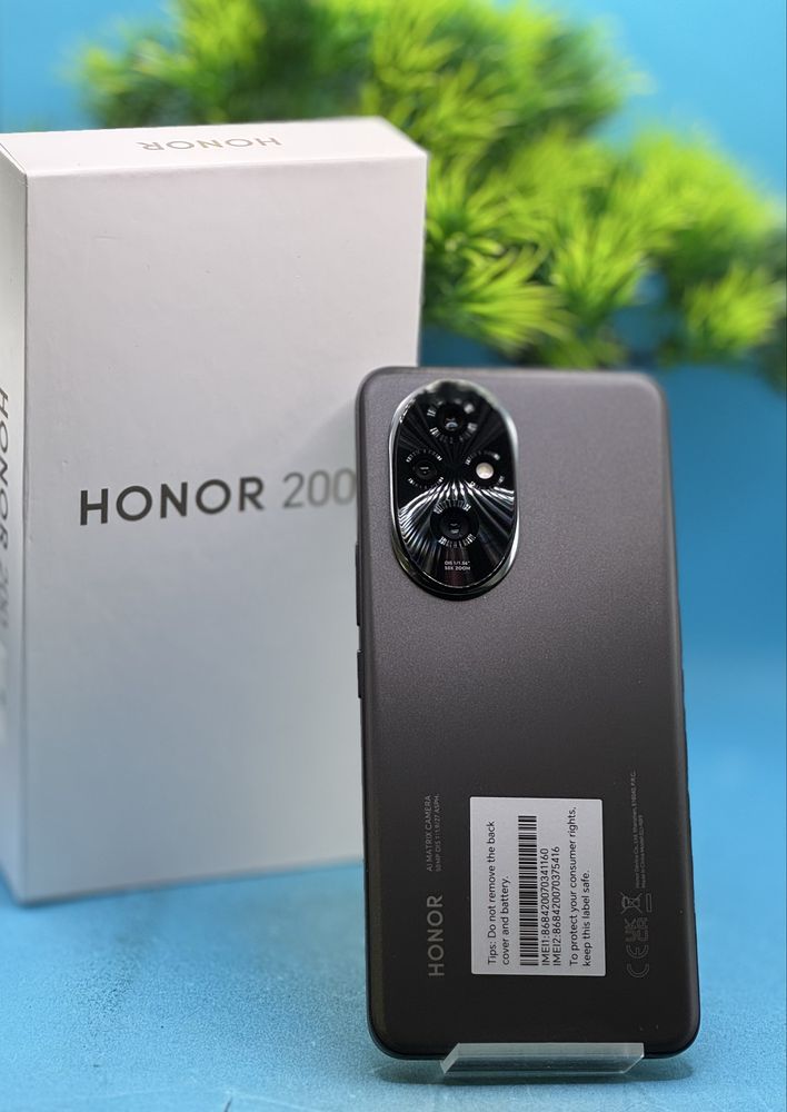ГАРАНЦИОНЕН!!! Honor 200, 12GB, 512GB, Black