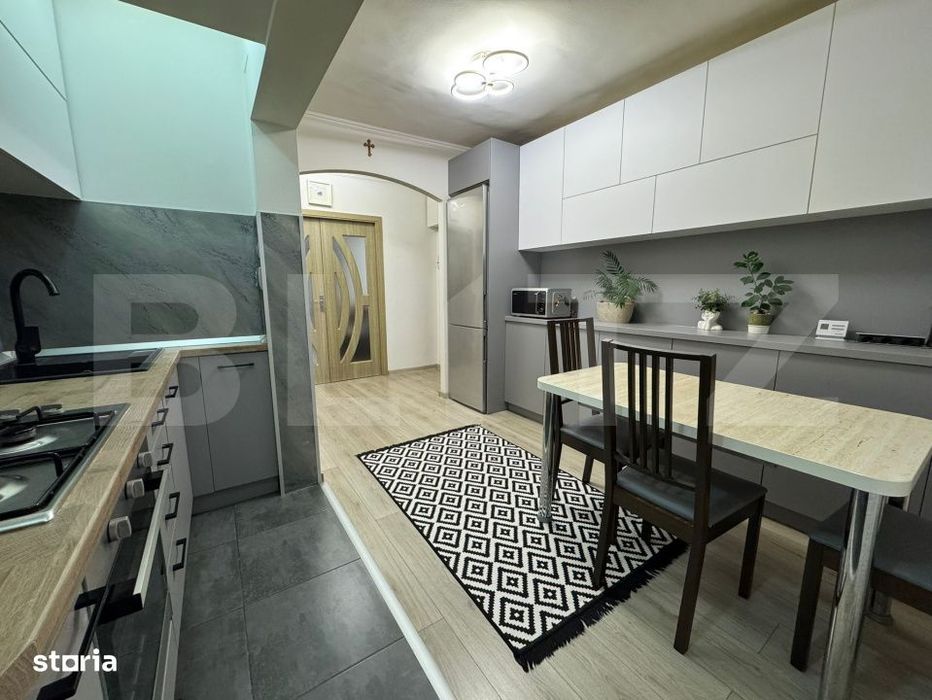 Apartament 3 camere, 76 mp, zona Tudor