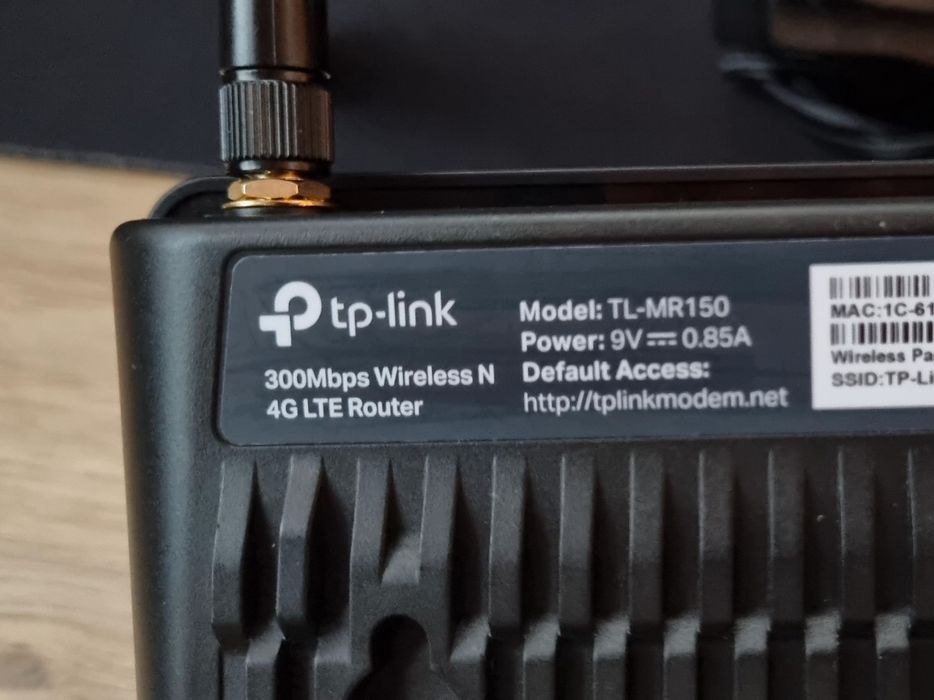 Router 4g lte tp-link pt cartela sim