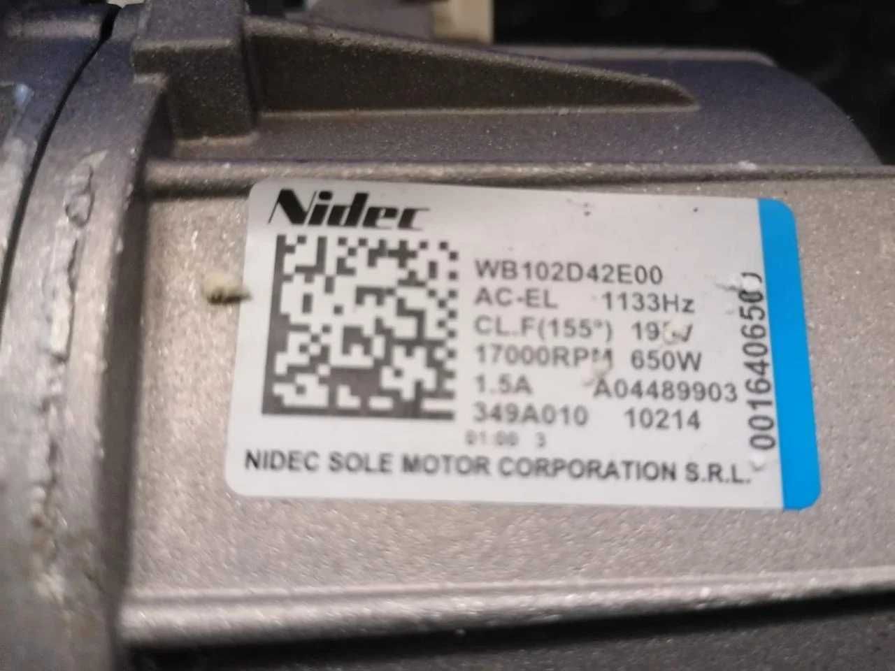 Motor inverter masina de spalat AEG , producator Nidec , 3 pini / R1