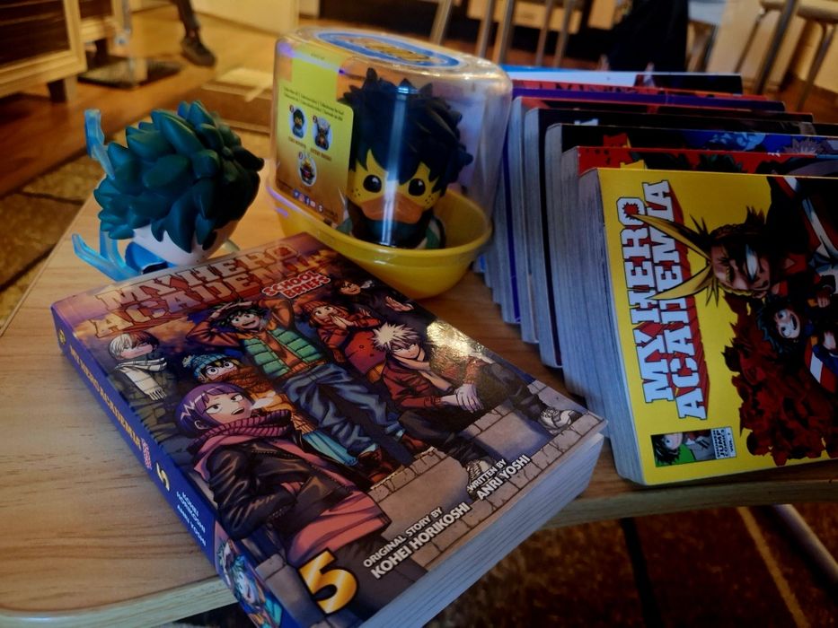 My Hero Academia манга НАМАЛЕНИЕ