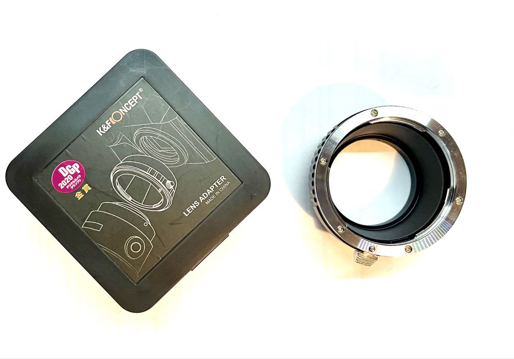 K&F адаптор EOS CANON (AF) към E маунт (SONY)