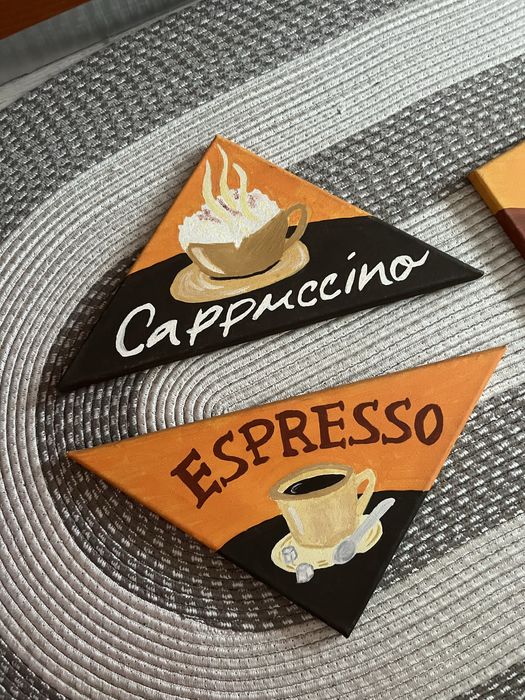 Tablouri bucatarie stil cafea