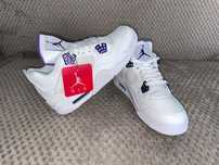 NIKE Air Jordan 4 Retro "Metallic Purple" Sneakers nr de la 36 la 42