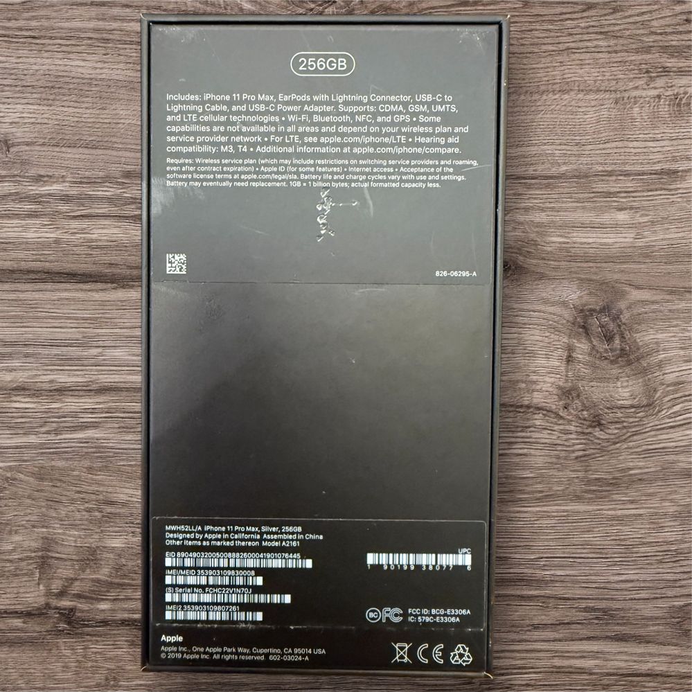 iPhone 11 Pro Max 256 GB сребрист