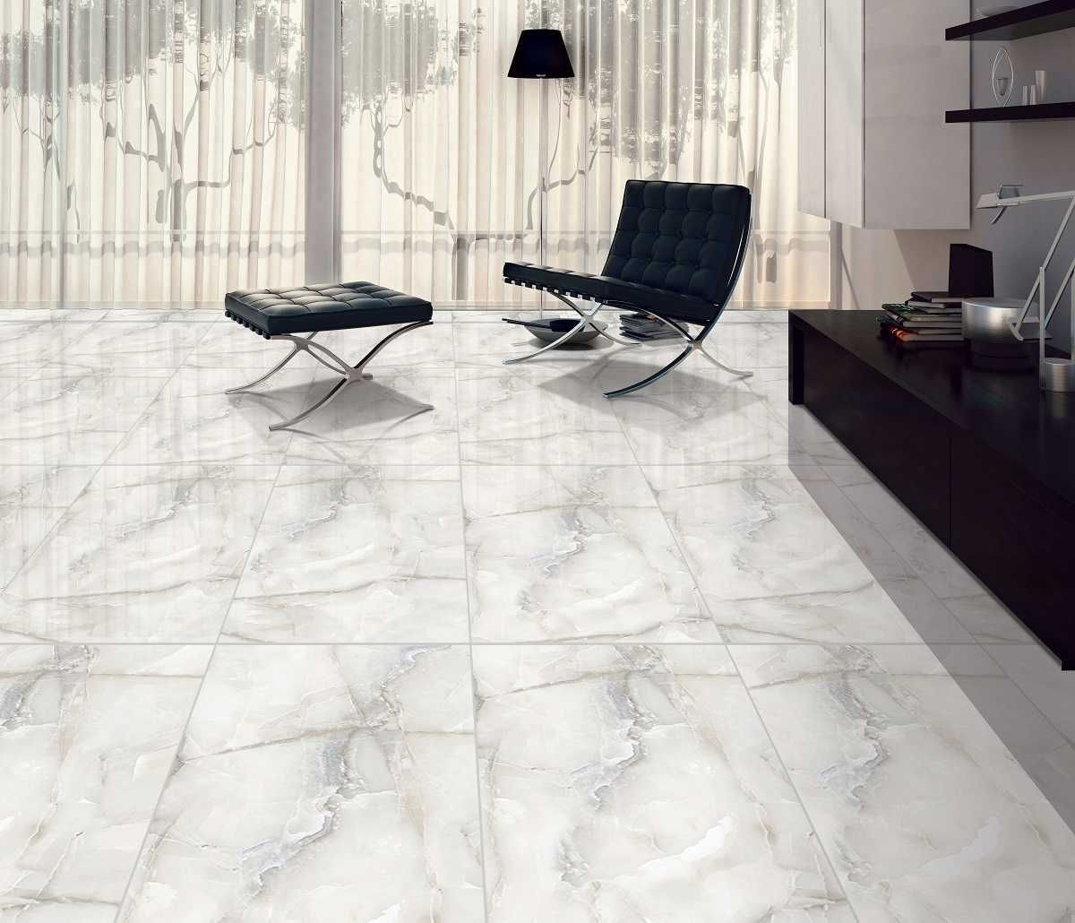 Gresie Aquarius Onyx Grey LUCIOASA 60X60 Gri