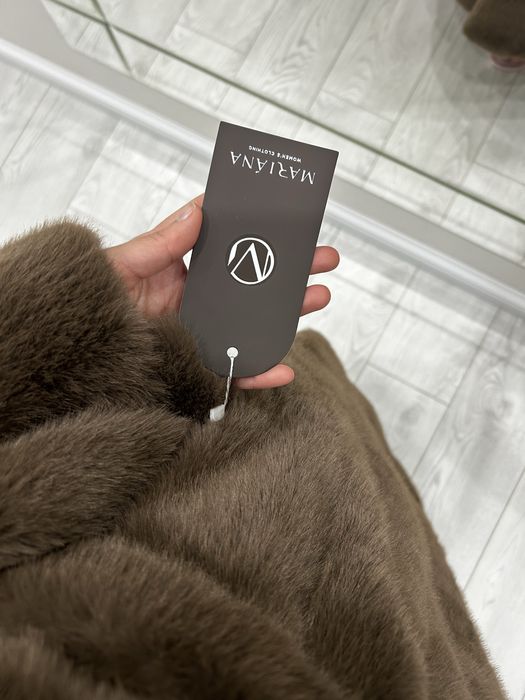 Продается Эко шуба новая цвет мокко