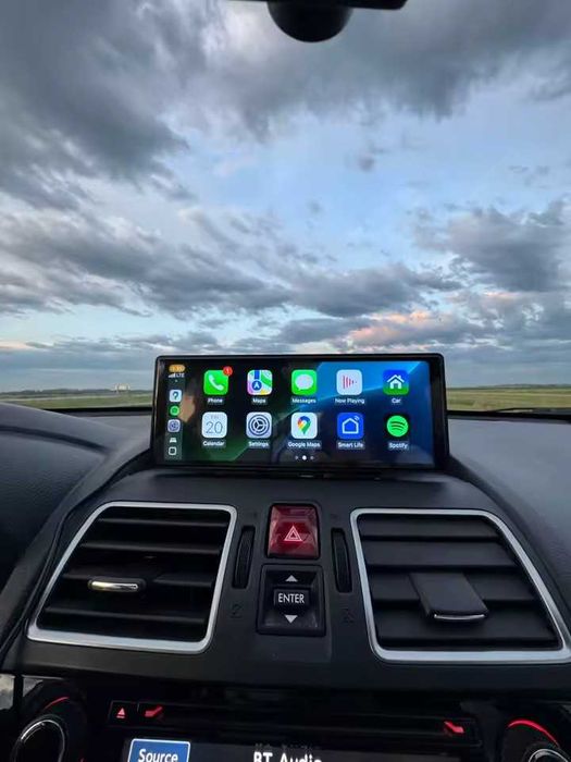 10.26" Мултимедия CarPlay HD Екран - Работи на Всеки Автомобил!