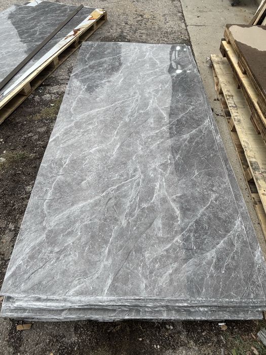 Винилов водоустойчив, влагоустойчив декоративен панел тип "мрамор"