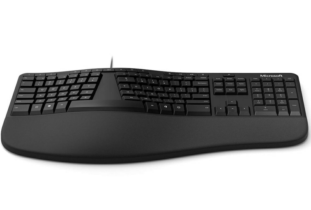 Tastatura ergonomica Microsoft for Business, Negru