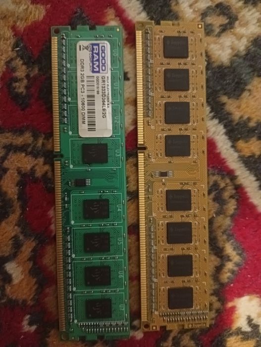 DDR 3 2 по 2 гигабайта