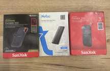 SSD portabil 1 TB SanDisk si Netac