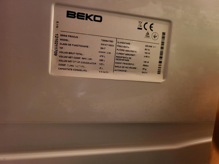 Vand frigider beko