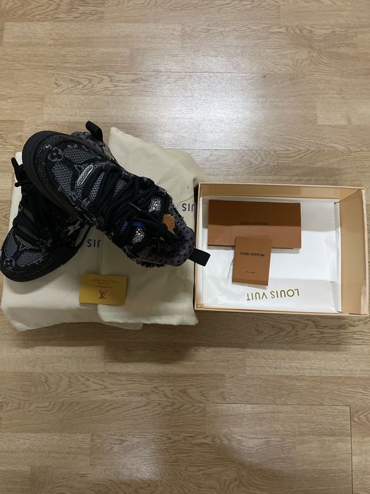 Louis Vuitton Skate Black X Swarovski Monogram