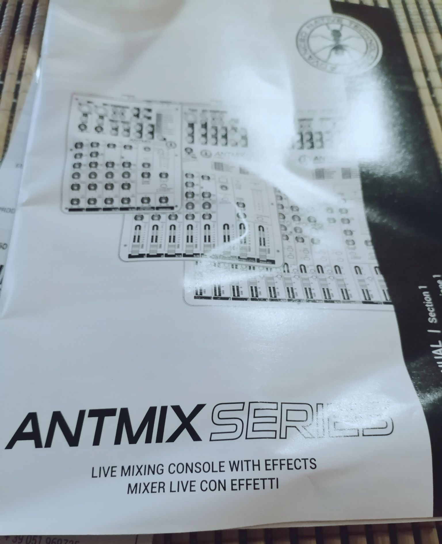 Mixer Console with Effects