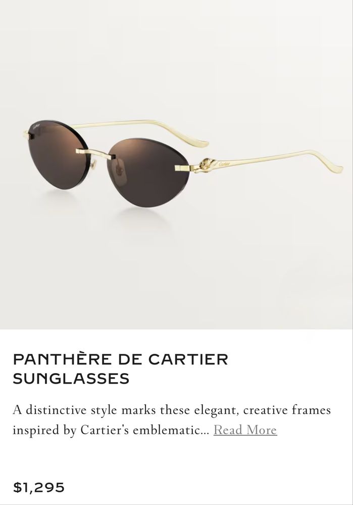CARTIER Оригинални Сльнчеви Очила, купени 2160лв, продават се 1259лв