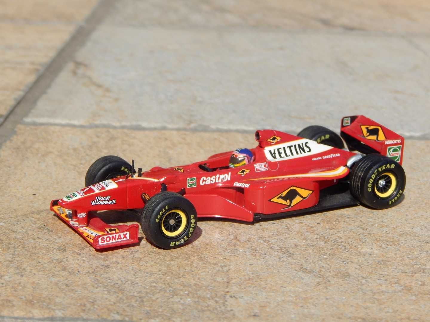 Macheta Formula 1 Williams Mecachrome 1998 J Villeneuve Minichamps