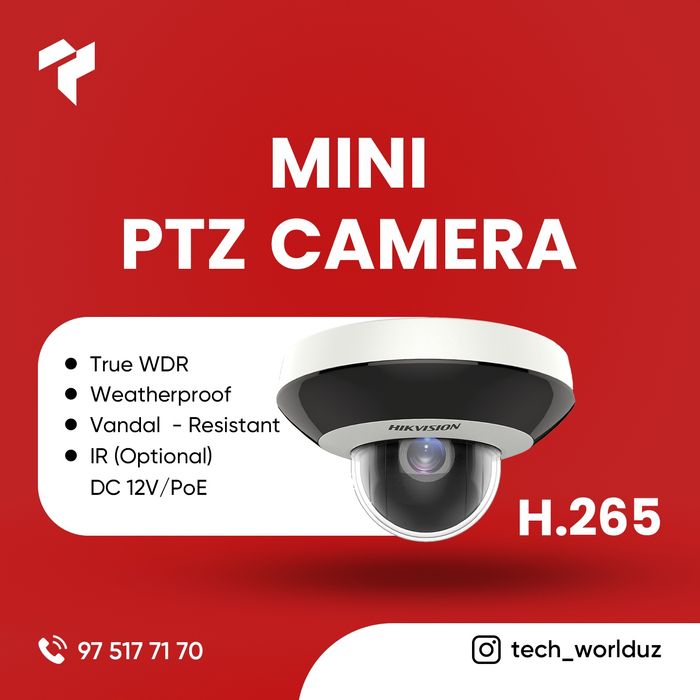 Kuzatuv kamera va damafon o‘rnatamiz