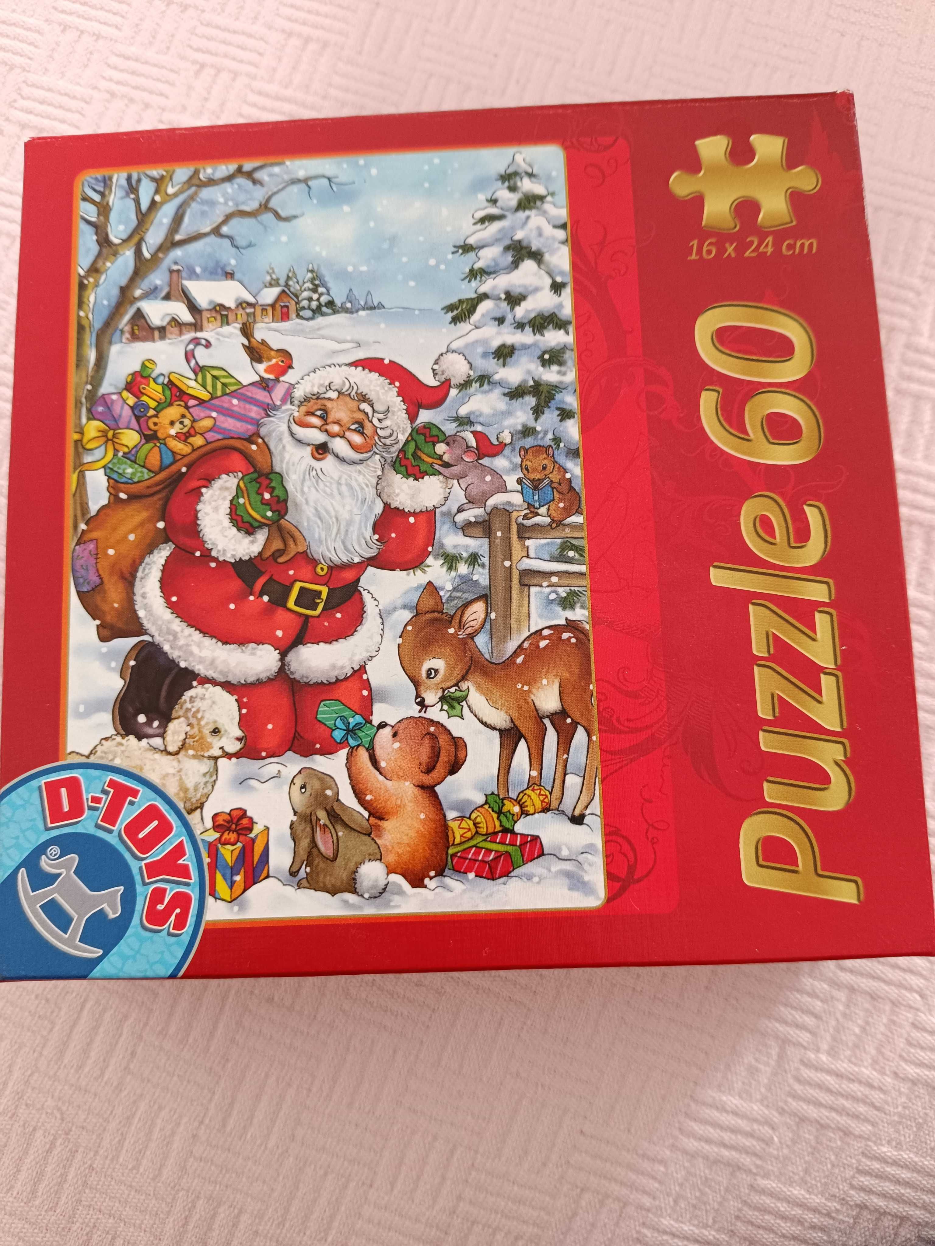 Litere magnetice și puzzle