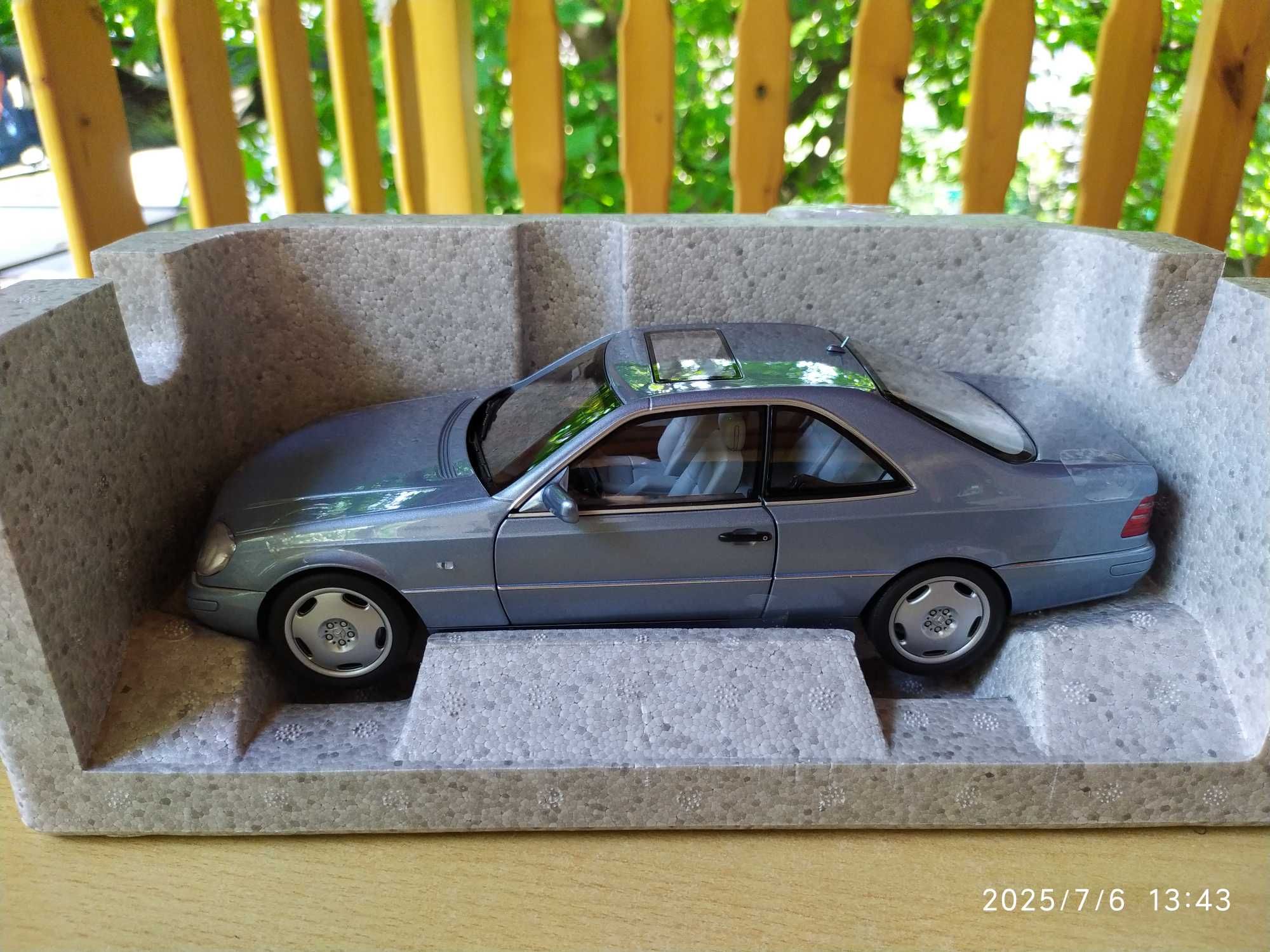 1:18 Метален модел на Mercedes-Benz 600 CL C140 COUPE  - Norev